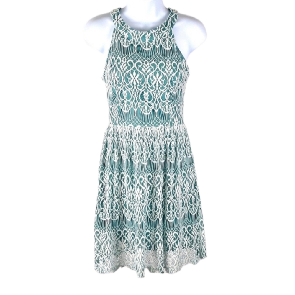 Altar'd State crocheted lace overlay dress